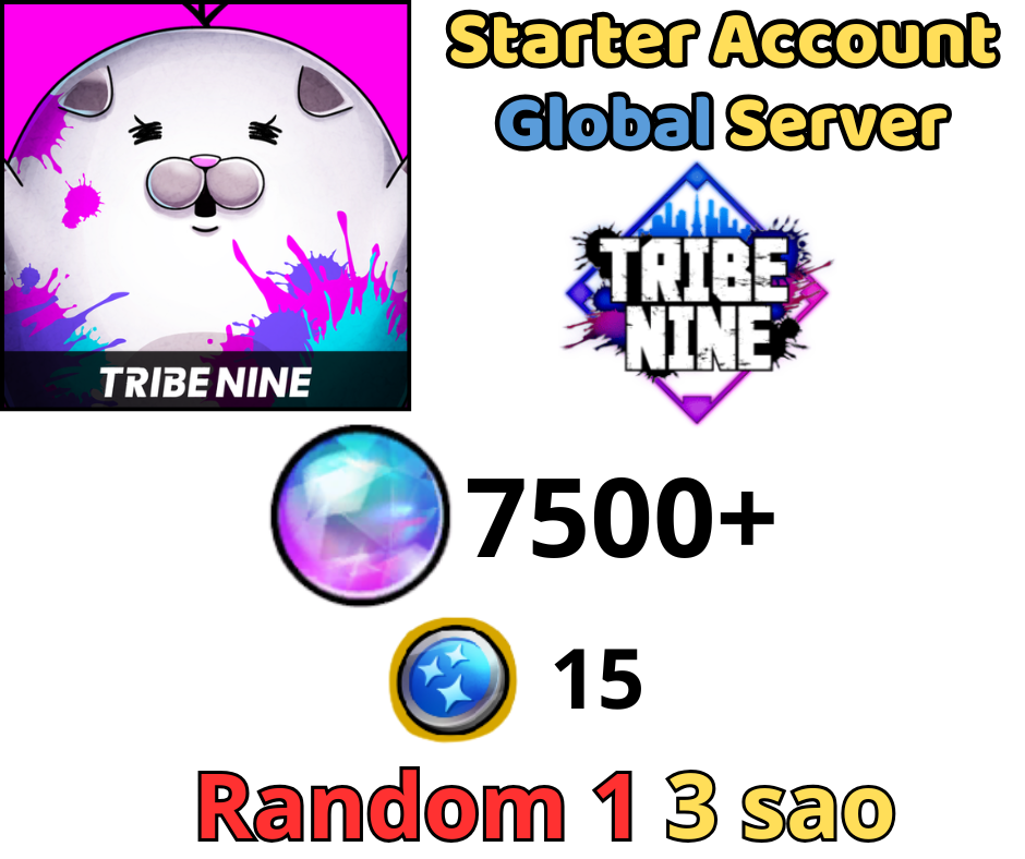 [GLOBAL] TRIBE NINE Reroll Account